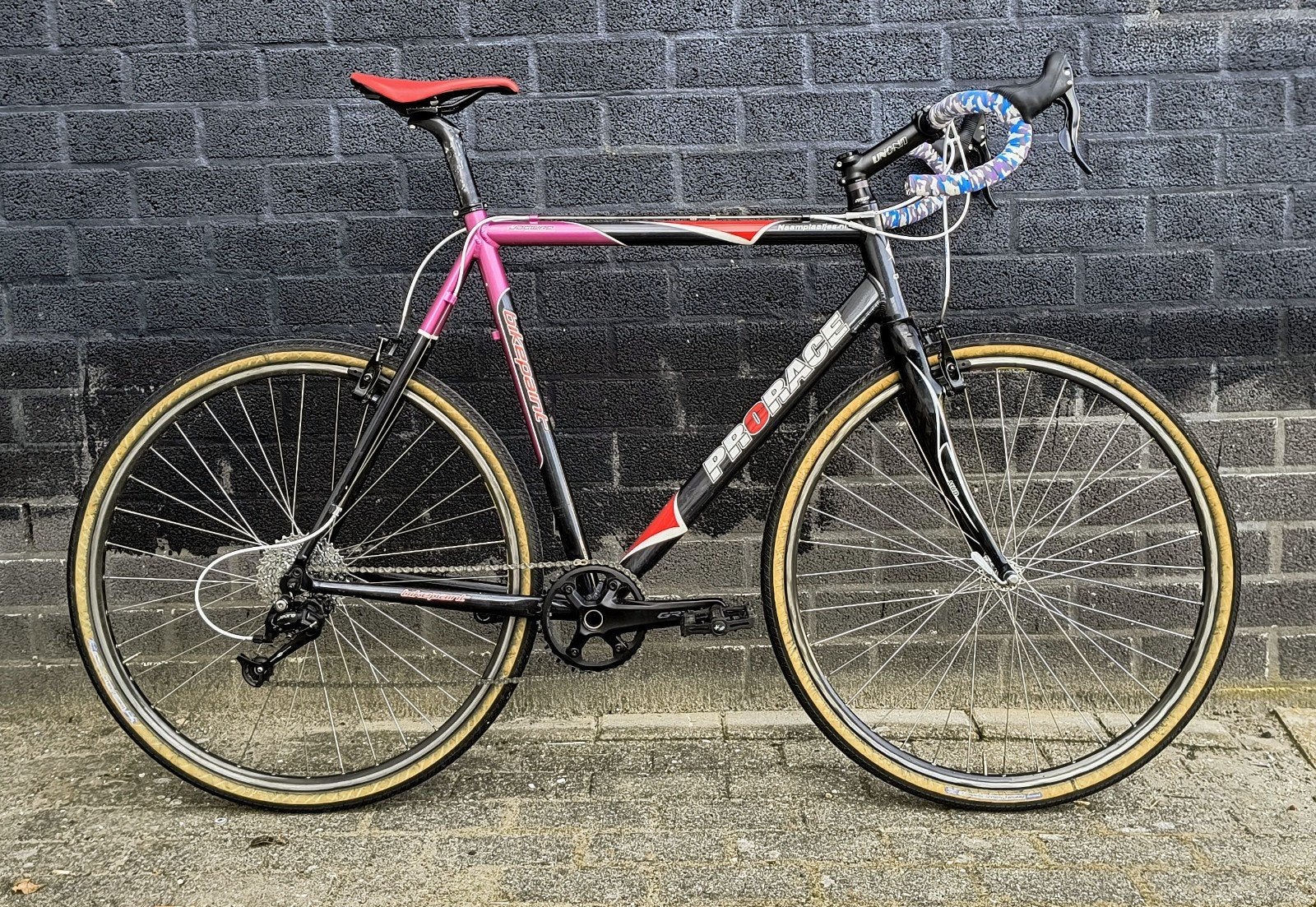 Prorace Cyclocross Gravelbike 61 XL, Fietsen en Brommers, Fietsen | Racefietsen, Gebruikt, Velgrem, Aluminium, 57 tot 61 cm