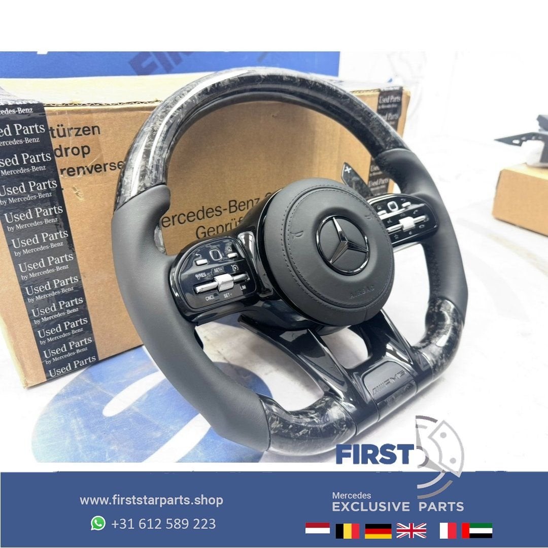 2022 AMG STUUR Mercedes CARBON C63 CLE63 E63 GLC63 GLE63 S63, Auto-onderdelen, Gebruikt, -, Ophalen of Verzenden, -