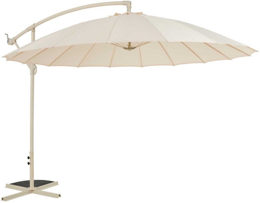 Hangende Parasol Casa Floriasa Draaibaar Zweefparasol, Ophalen, Nieuw, Zweefparasol, Kantelbaar