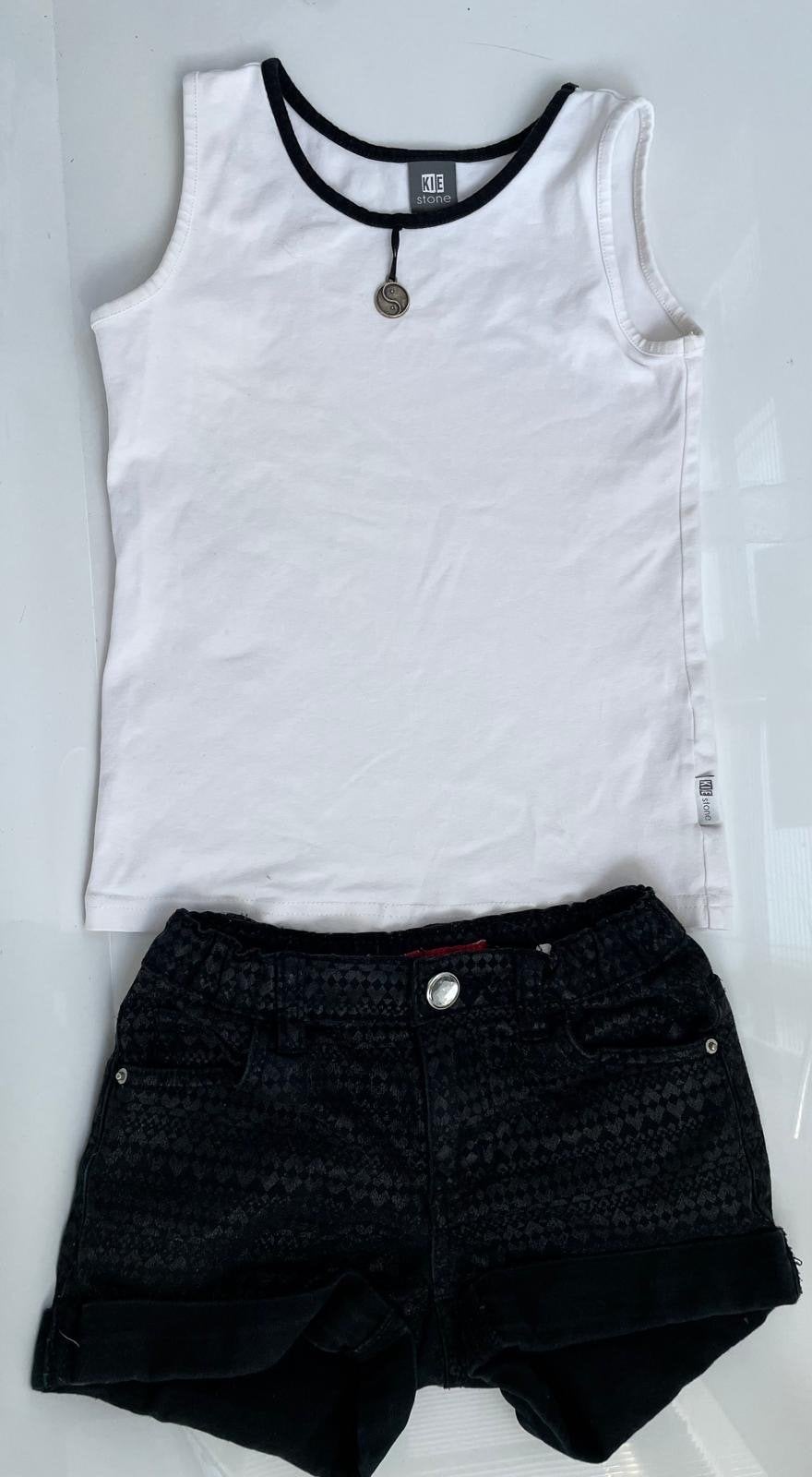 KieStone mooie top maat 128, Verzenden, Zo goed als nieuw, Meisje, Shirt of Longsleeve