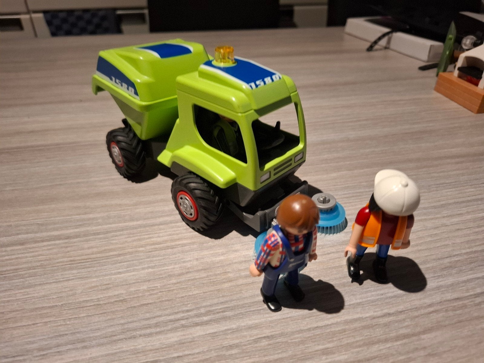 Playmobil Veegwagen en Ambulance Quad met aanhanger, Kinderen en Baby's, Speelgoed | Overig, Ophalen, Zo goed als nieuw, Jongen of Meisje