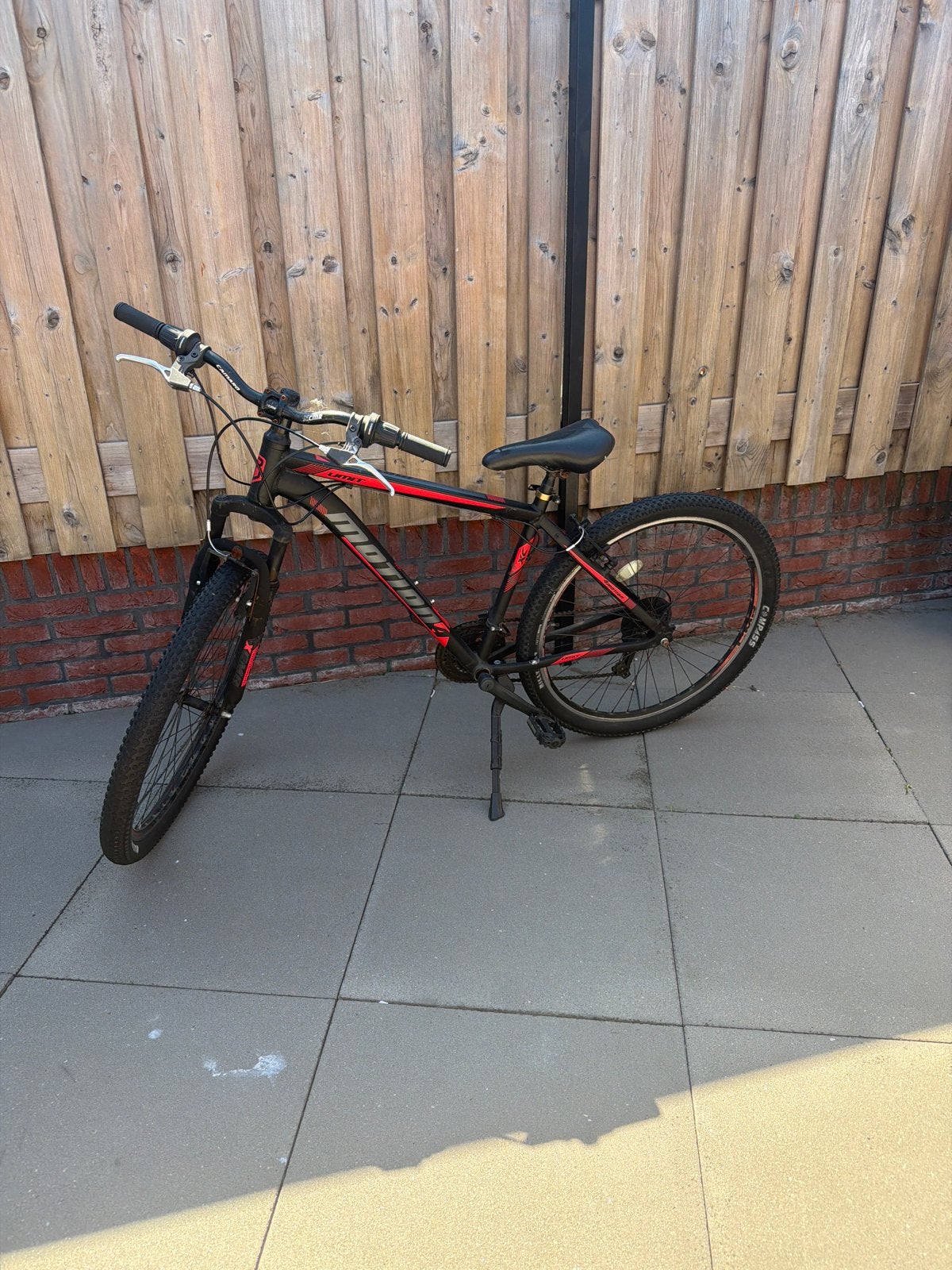 Mooie Mountainbike - Zwart/Rood - Goede Staat, Overige merken, Gebruikt, Hardtail, 49 tot 53 cm