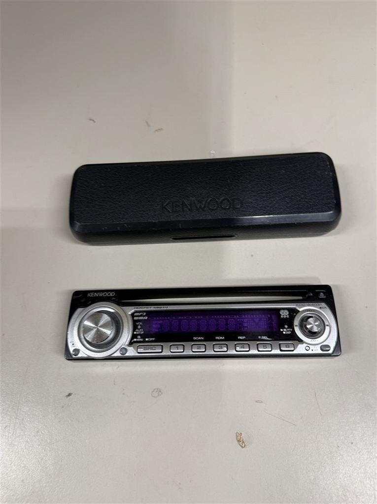 Kenwood KDC-W4031 CD Player - Radio frontje met opberg bakje, Ophalen of Verzenden, Zo goed als nieuw