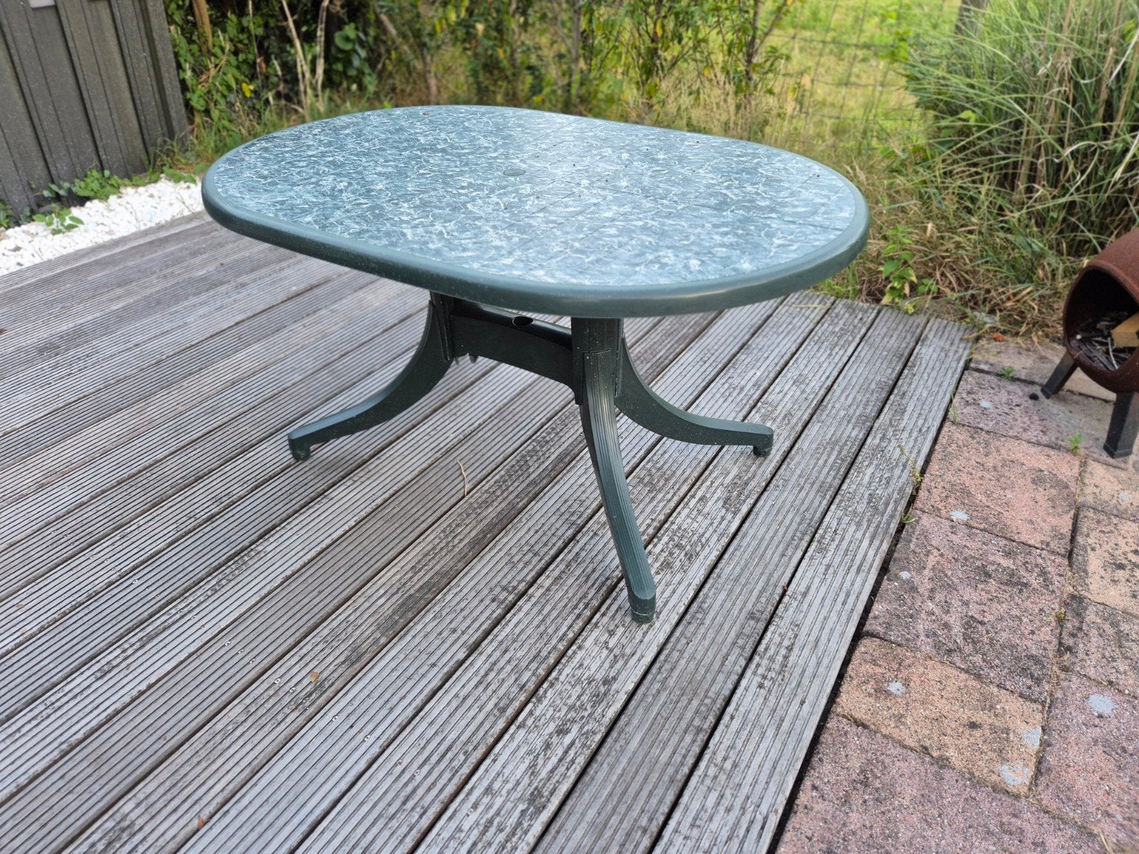 Hartmann tuintafel 90x135, Ophalen, Rechthoekig