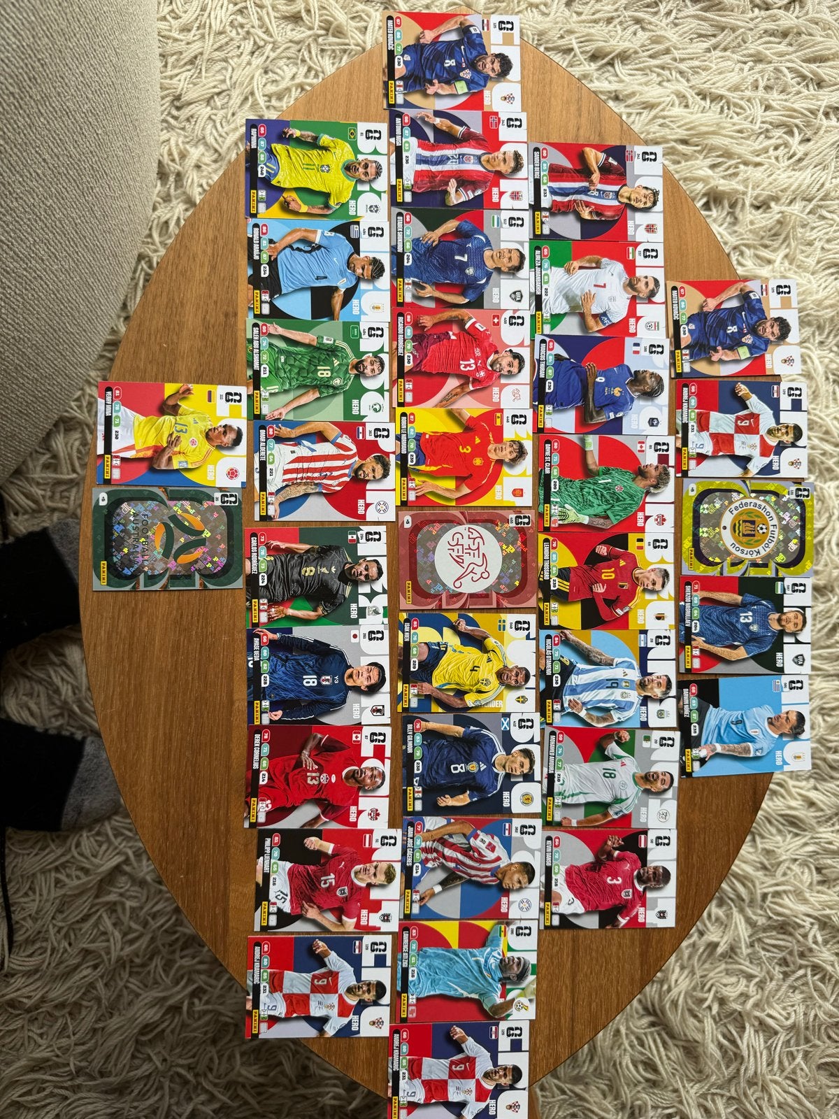 WC Adrenalyn XL Voetbalkaarten - Diverse Collectie, Verzamelen, Ophalen of Verzenden, Gebruikt, Overige sporten, Spelerskaart