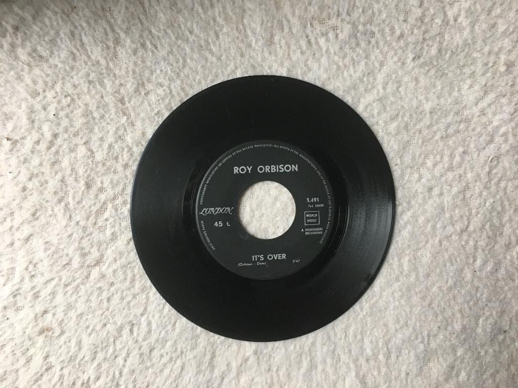 single Roy Orbison it's over en Indian Wedding, Cd's en Dvd's, Vinyl Singles, Verzenden, Gebruikt, Pop