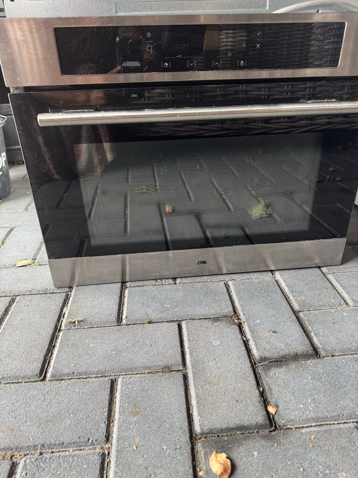 Etna Inbouw Combi-oven - Zo goed als nieuw werkend, Ophalen, 45 tot 50 cm, Hete lucht, 60 cm of meer