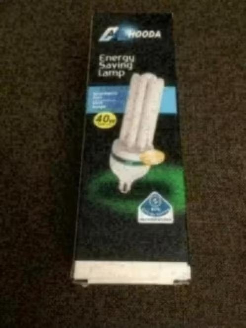NIEUW! Alhooda Spaarlamp E27 40W €4,49, 30 tot 60 watt, Led-lamp, Nieuw, E27 (groot)