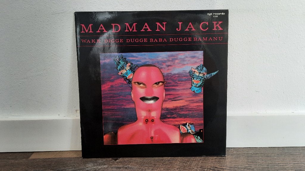 Madman Jack – Wakk Digge Dugge Baba Dugge Bamanu LP Maxi, Cd's en Dvd's, Vinyl Singles, Gebruikt, Ophalen of Verzenden, Dance en House