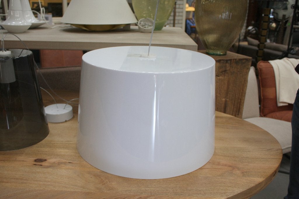 5 x moderne hanglamp Pedrali Design kunststof transparant, Ophalen of Verzenden, Gebruikt, Kunststof