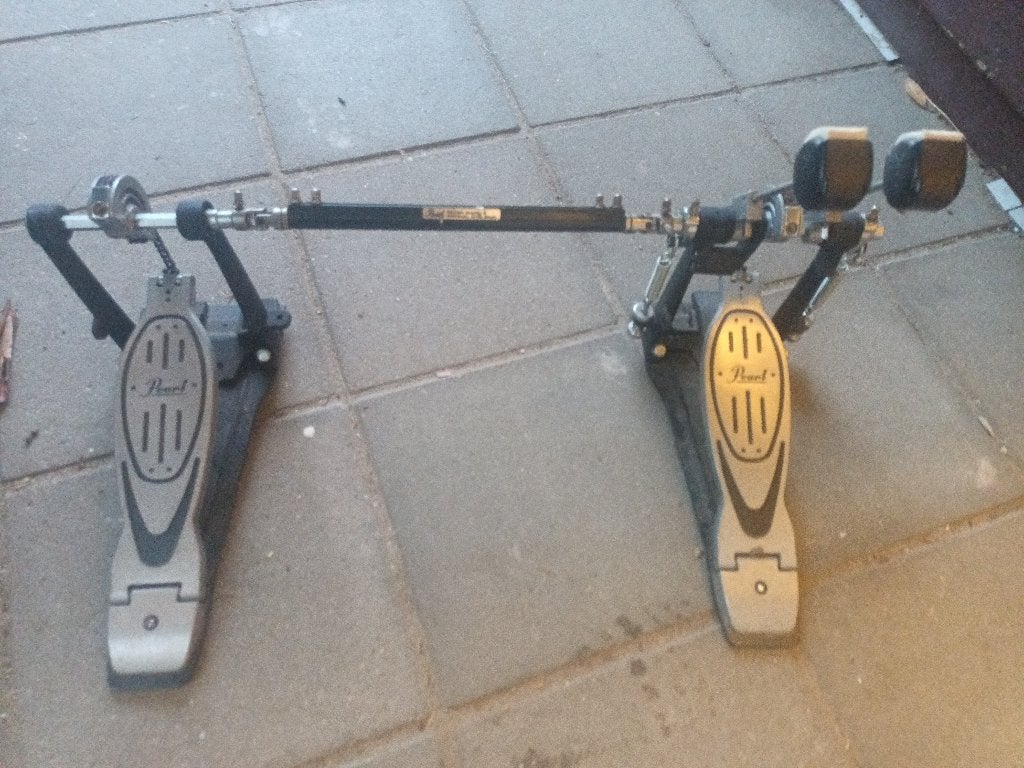 Pearl double bass twin pedal, Muziek en Instrumenten, Ophalen, Gebruikt, Drums of Percussie