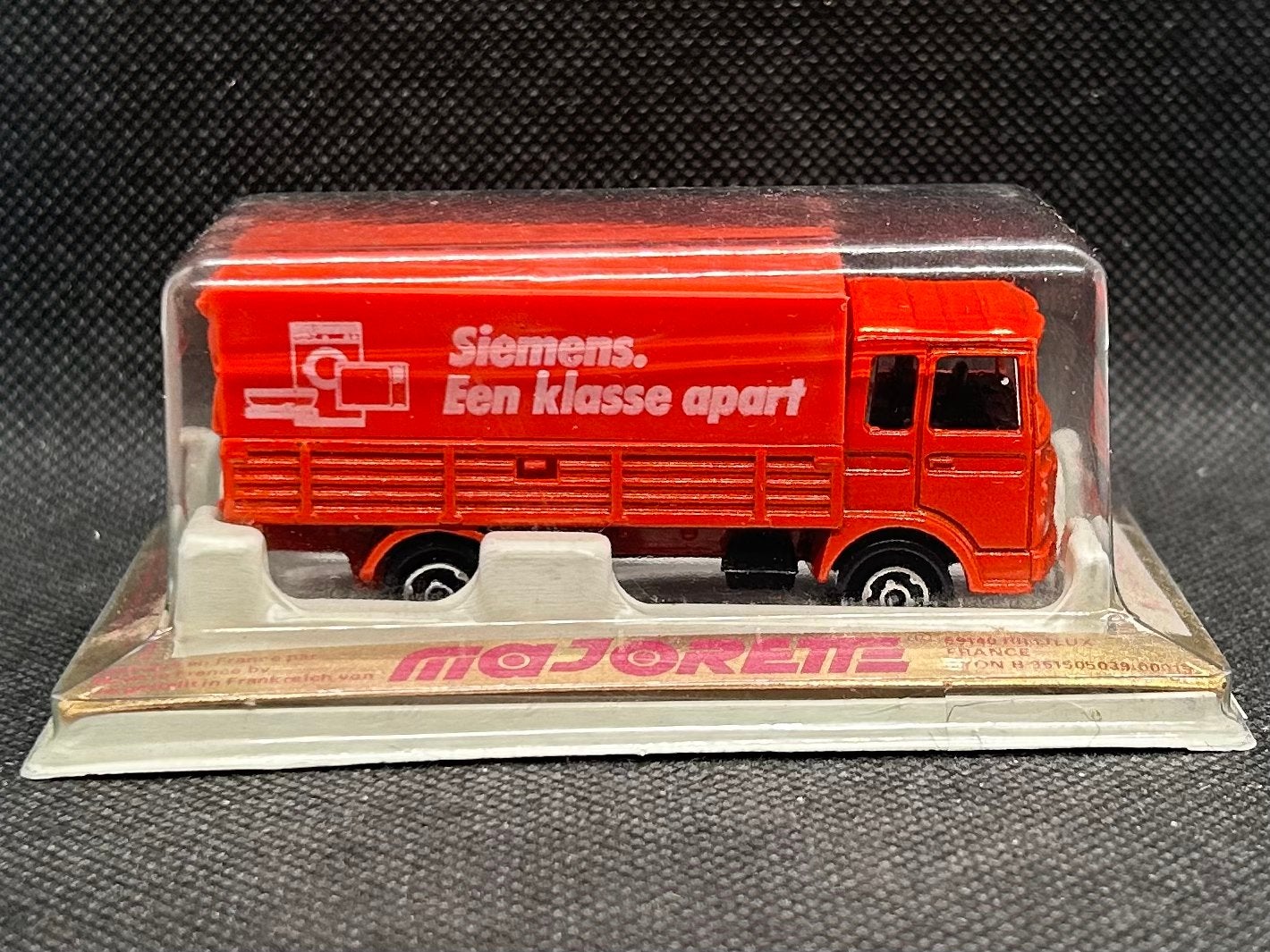 Majorette Saviem Bakwagen Siemens OVP, Hobby en Vrije tijd, Modelauto's | Overige schalen, Verzenden, Zo goed als nieuw, Bus of Vrachtwagen