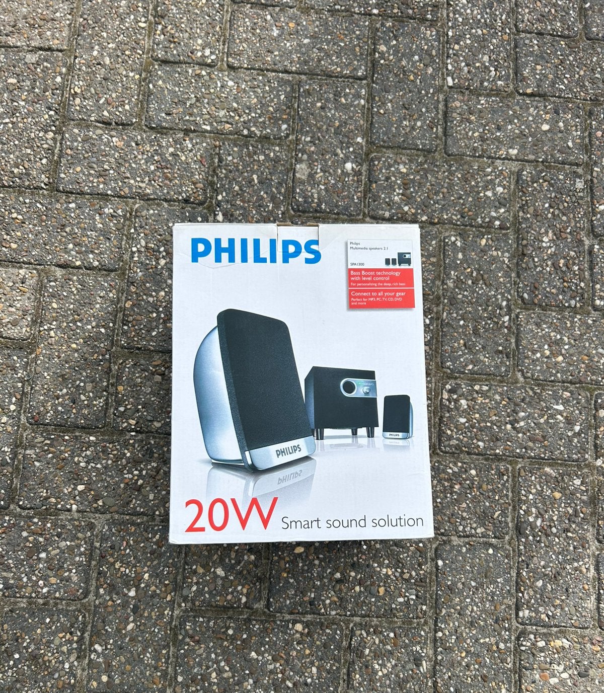 Speakers philips, Philips, Ophalen of Verzenden, Zo goed als nieuw, Minder dan 60 watt