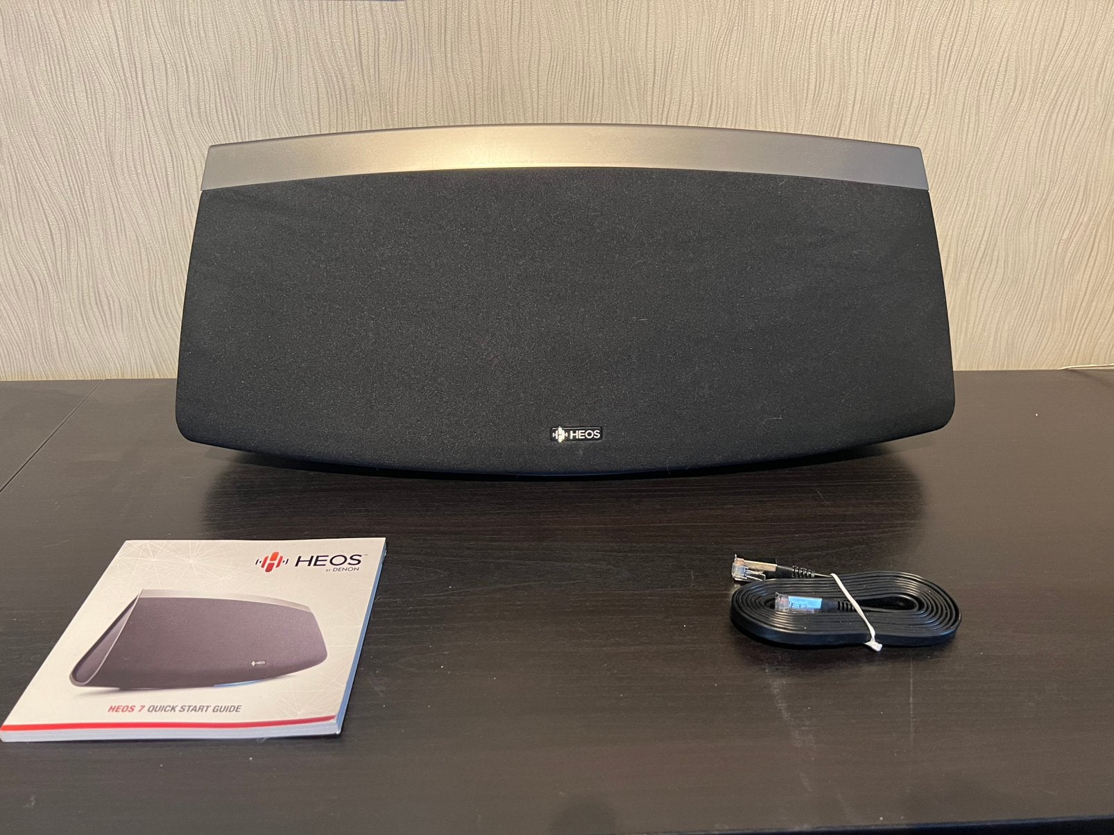 Denon HEOS 7 Wireless Speaker - Krachtig Geluid, Zo goed als nieuw, Draagbare speaker, AUX-ingang, Ophalen