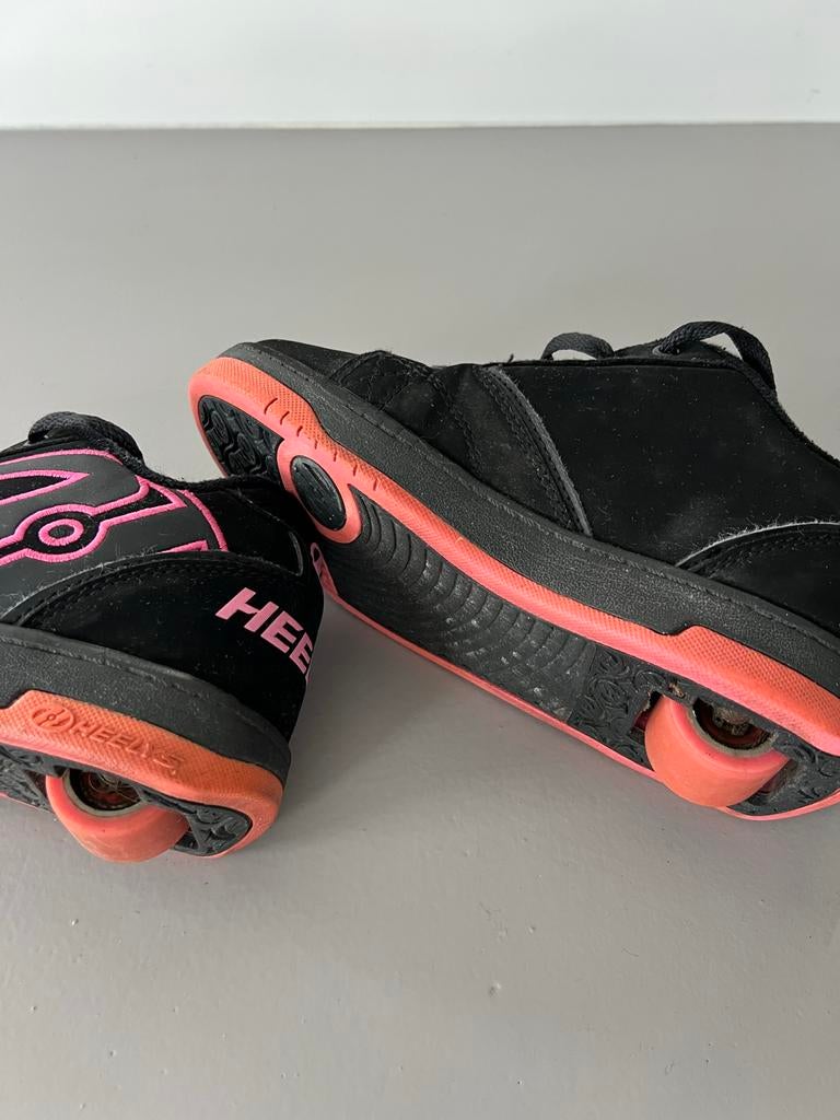Heelys rolschoenen zwart/roze - Maat 35, Ophalen of Verzenden, Gebruikt, Kinderen