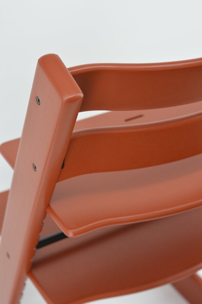 Stokke Tripp Trapp Warm Red– Refurbished Tripp Trapp, Ophalen of Verzenden, Zo goed als nieuw, Meegroeistoel, Afneembaar eetblad