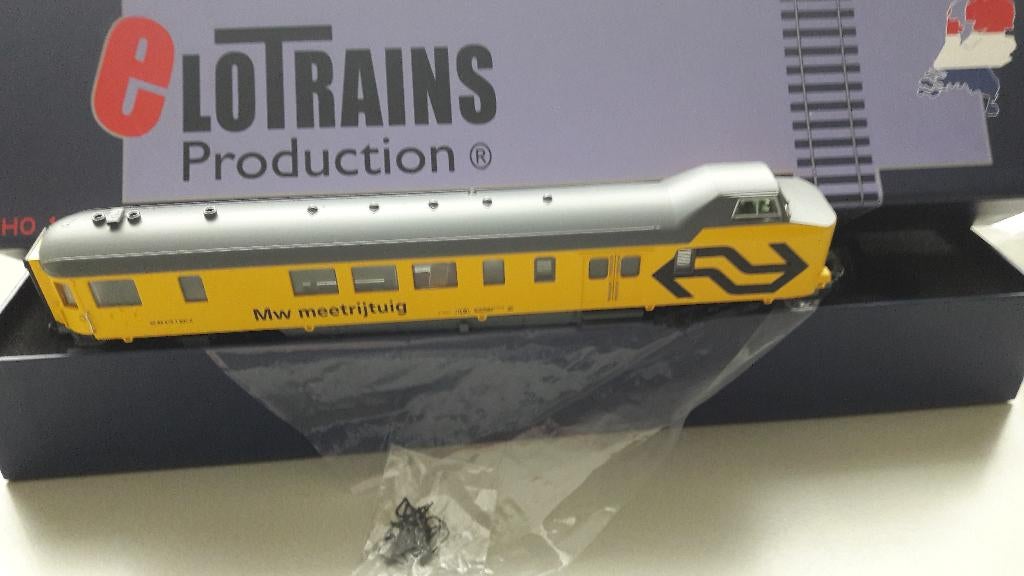 elotrains meet rijtuig  nieuw met ovp   h0, Overige merken, Treinset, Gelijkstroom, Verzenden