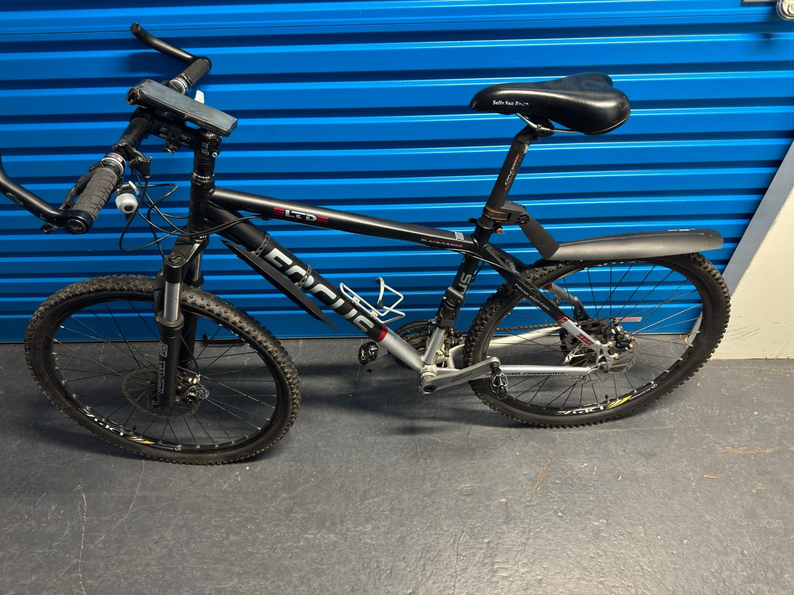 Focus LTD Mountainbike - Zwart/Zilver, Fietsen en Brommers, Gebruikt, Schijfrem, 53 tot 57 cm, Ophalen