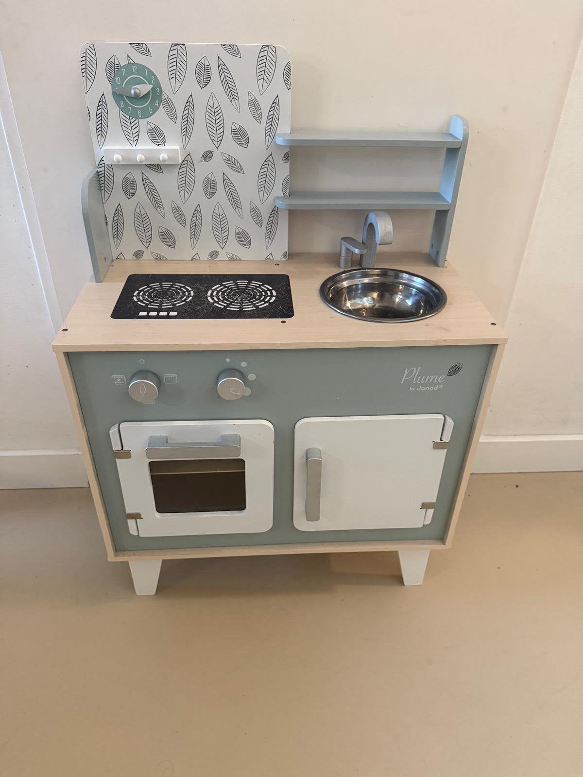 Houten keukentje L53xB30xH78 cm voor kinderen vanaf 3 jaar, Ophalen of Verzenden, Zo goed als nieuw, Hout, Speelkeuken