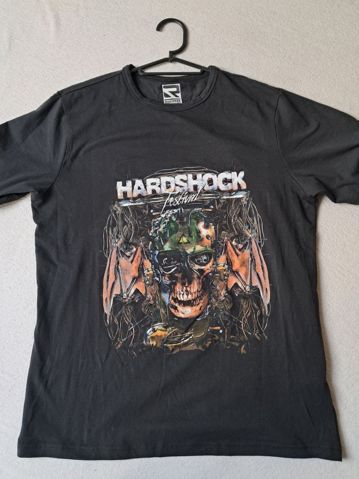 Hardshock Festival T-shirt Maat L Hardcore Thunderdome, Ophalen of Verzenden, Zo goed als nieuw, Zwart