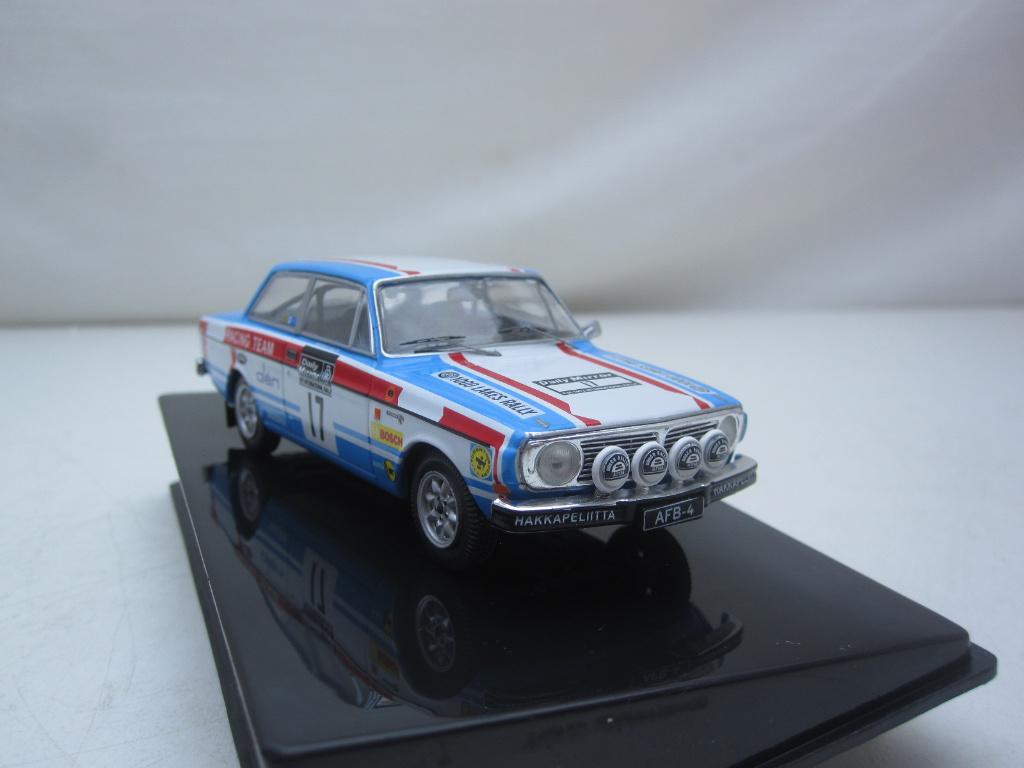 Volvo 142 #17 RAC Rally 1972 Alén/Aho 1:43 IXO, Ophalen of Verzenden, Nieuw, Auto, Overige merken