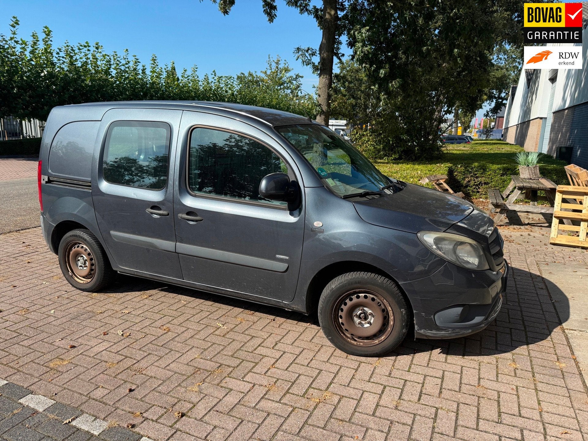Mercedes-Benz Citan 109 CDI GRIJS ‘13 AC MARGE LANGE APK, Auto's, Voorwielaandrijving, Euro 5, Gebruikt, 4 cilinders
