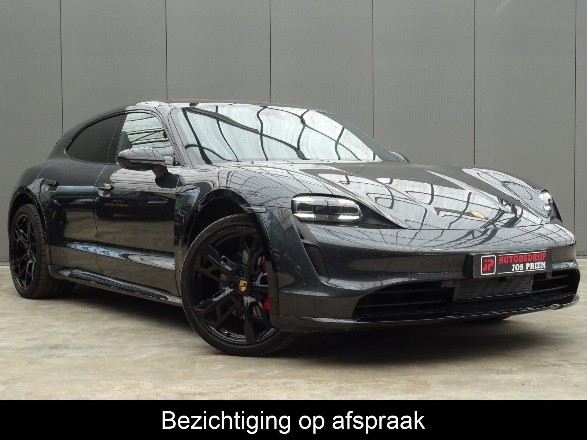 Porsche Taycan Cross Turismo 4S 93 kWh * 370 KM ACCURADIUS *, Auto's, Automaat, Zwart, 4 stoelen, Leder
