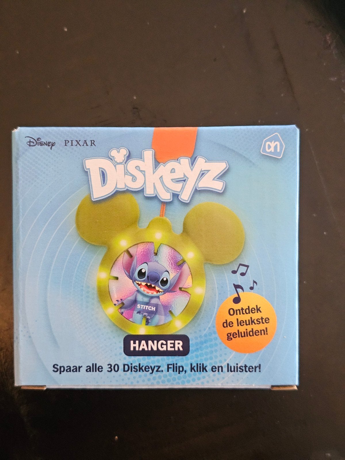 Disney Pixar Diskeyz Albert heijn Hanger - Stitch (Nieuw), Ophalen of Verzenden, Nieuw, Jongen of Meisje