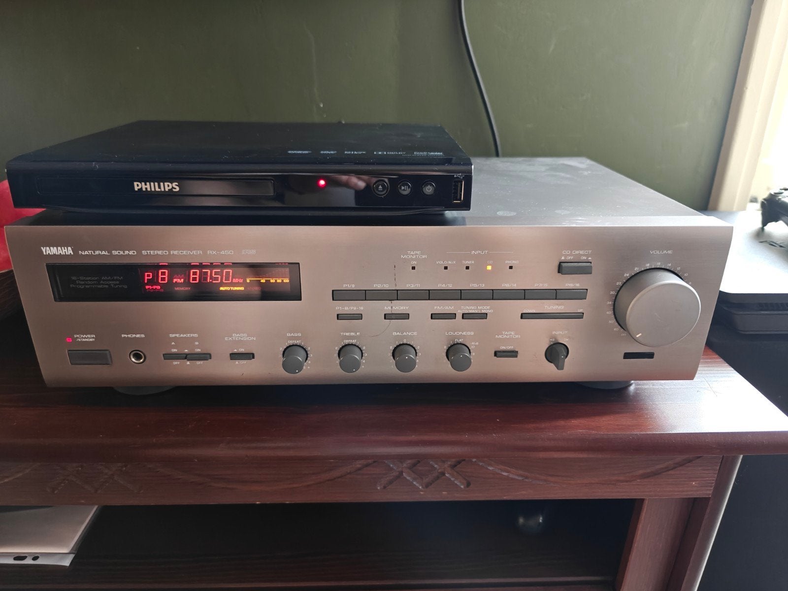 Philips DVP2850 DVD-speler met afstandsbediening, Ophalen of Verzenden, Gebruikt, Dvd-speler, Philips