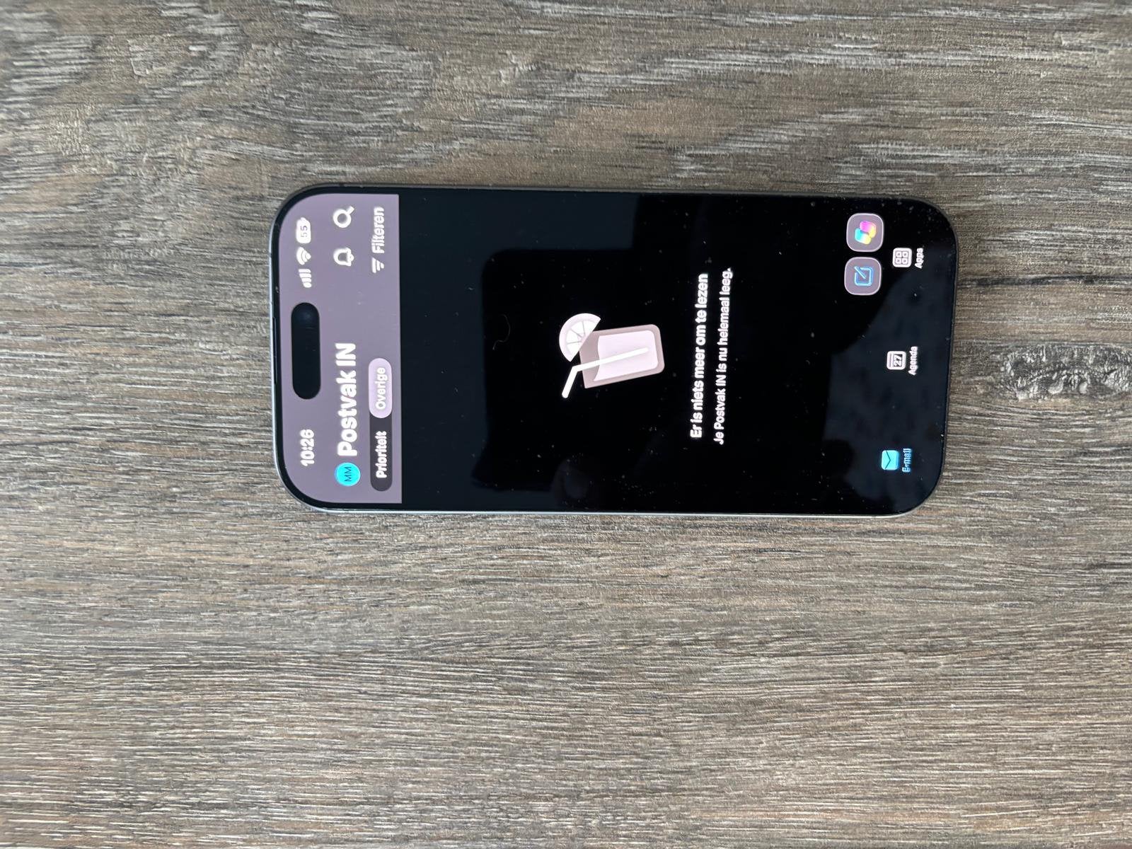 Een zo goed als nieuwe IPHONE 17 256gb., 256 GB, Zwart, Ophalen of Verzenden, Zo goed als nieuw