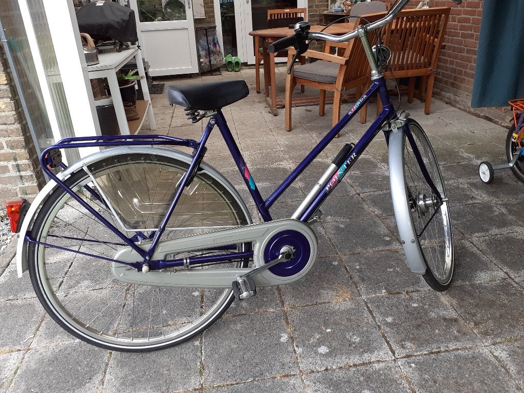 oldtimer damesfiets, Fietsen en Brommers, Jaren '60 of nieuwer, 47 tot 51 cm, Trommelrem, Ophalen