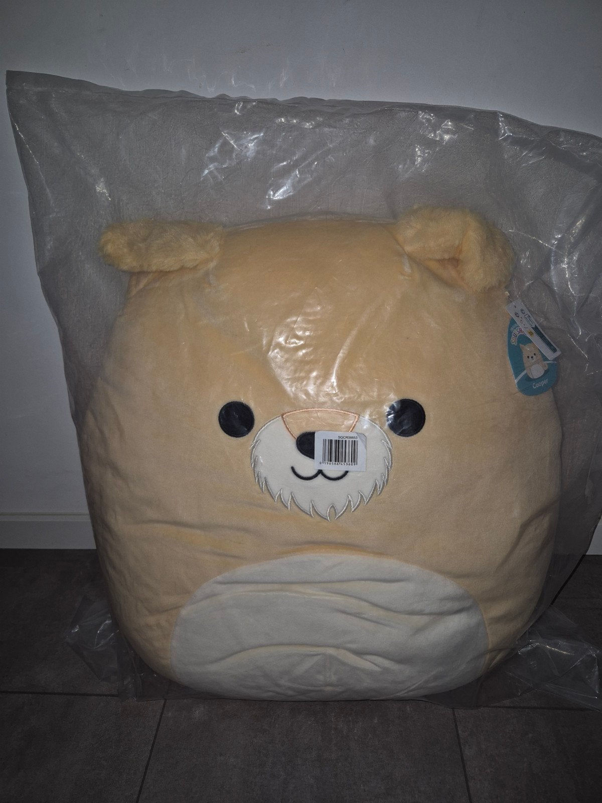 Nieuw in de verpakking squishmallows hond cooper dog XL, Ophalen of Verzenden, Nieuw, Overige typen