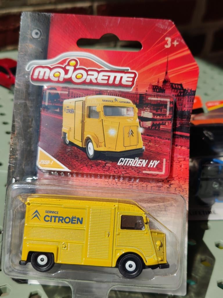 Majorette Citroen HY Bus GEEL, Ophalen of Verzenden, Auto