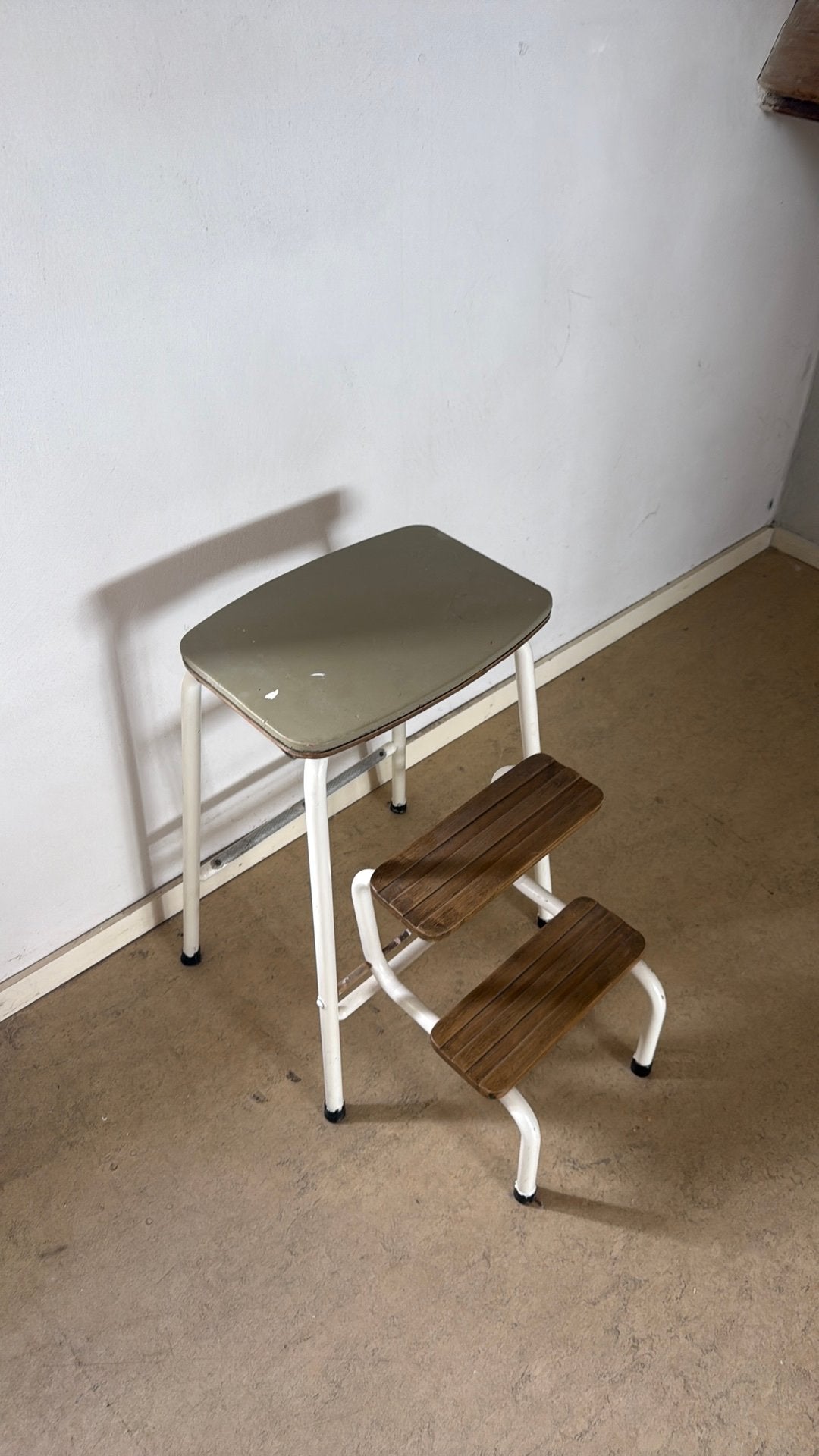 Brabantia keukentrapje, Ophalen, Minder dan 55 cm, Zo goed als nieuw, 60 cm of meer