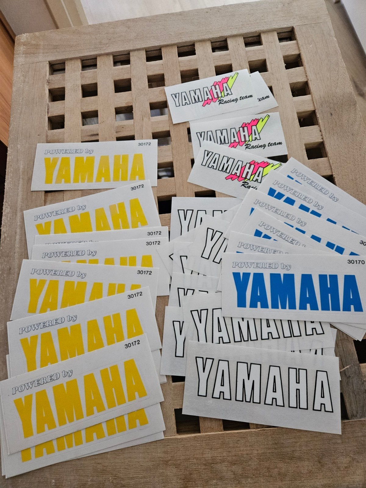 Yamaha stickers, Ophalen of Verzenden