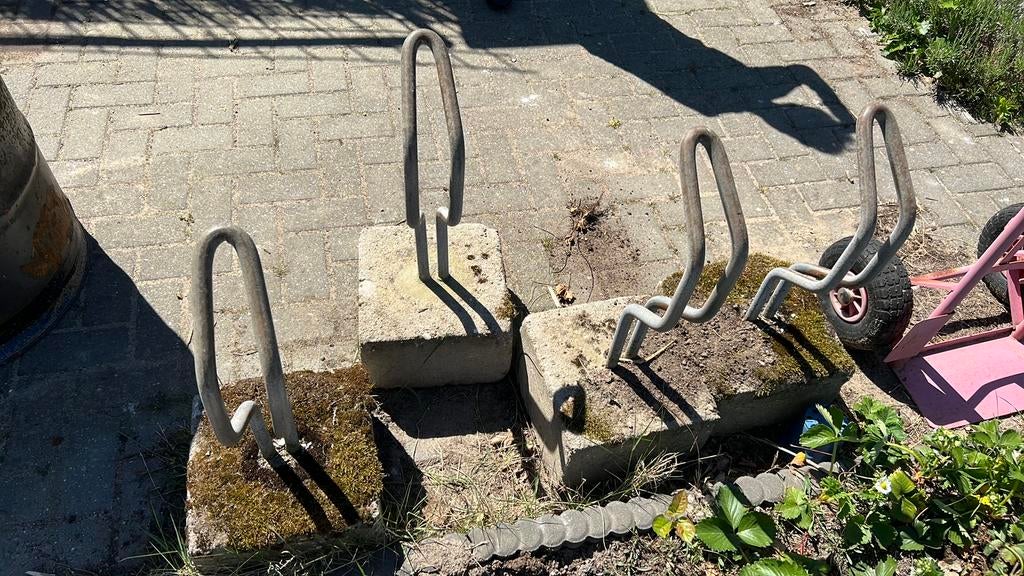 5x Fiets standaard, Fietsen en Brommers, Ophalen, Gebruikt