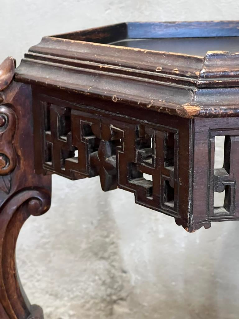 Antiek Chinees bijzettafel, plantentafel, Ophalen