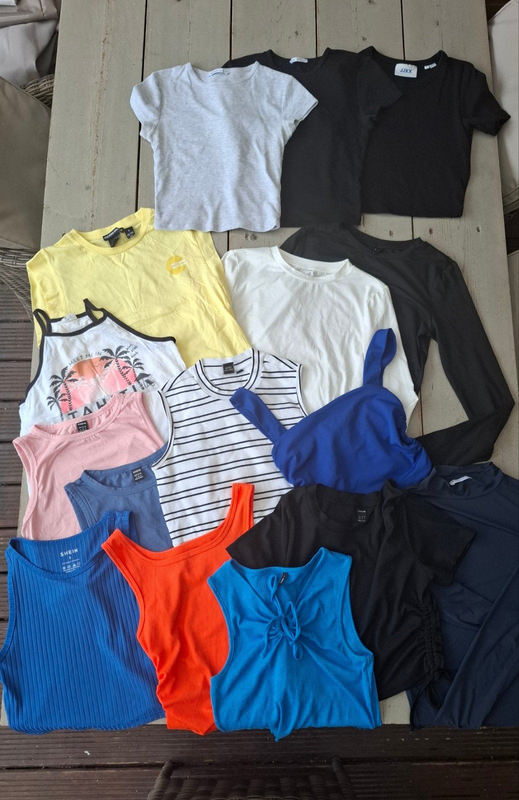 Mooi pakket diverse (crop) tops en shirts, Kleding | Dames, T-shirts, Gedragen, Maat 34 (XS) of kleiner, Meerkleurig, Ophalen of Verzenden