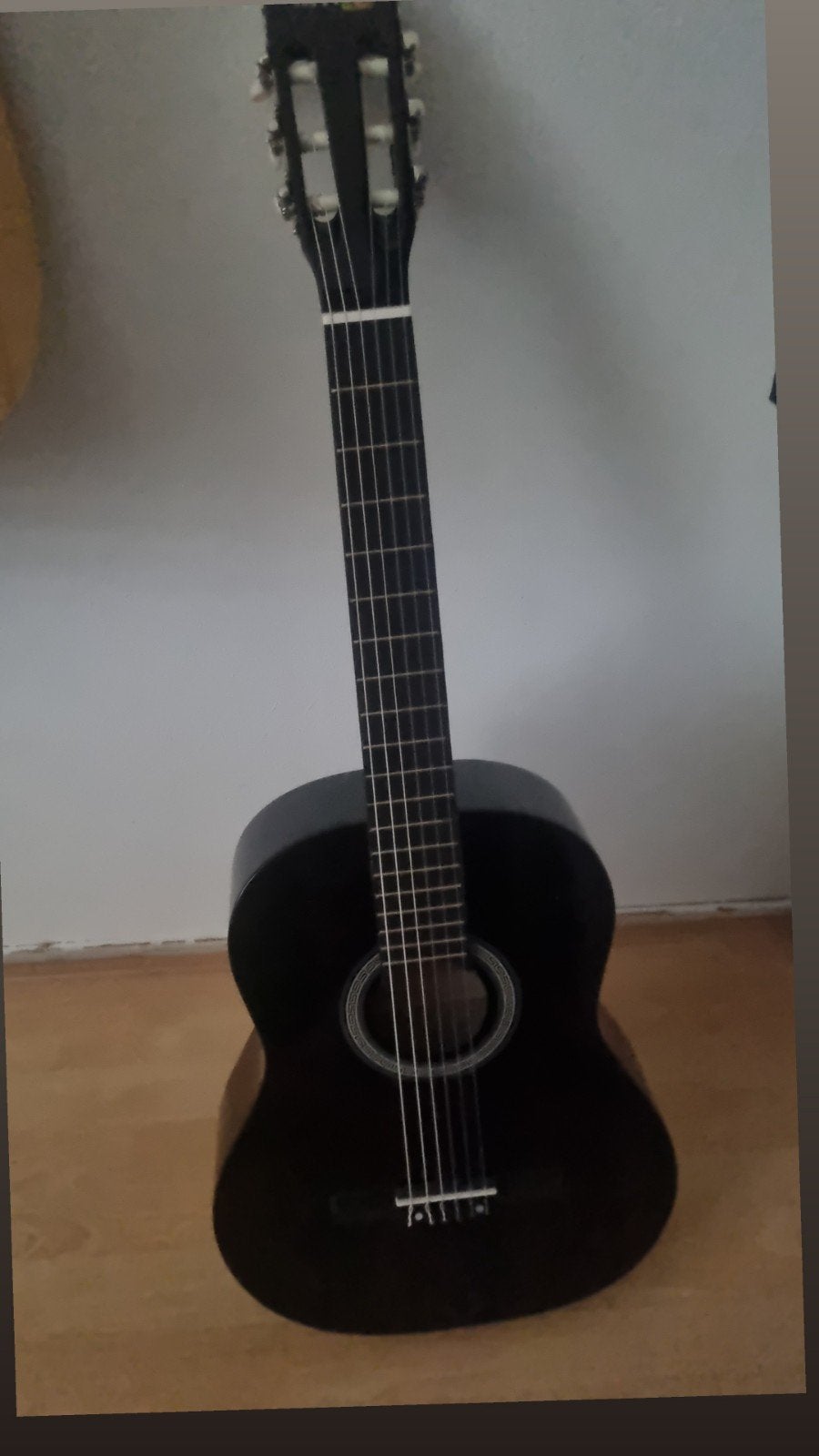 Zwarte Spaanse gitaar - Ideaal voor beginners, Ophalen, Zo goed als nieuw