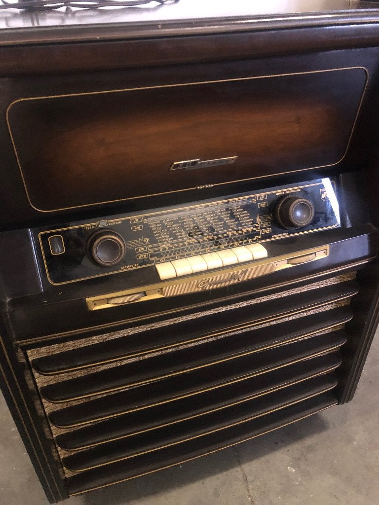 Grundig antieke Brocante retro radio/meubel, Ophalen