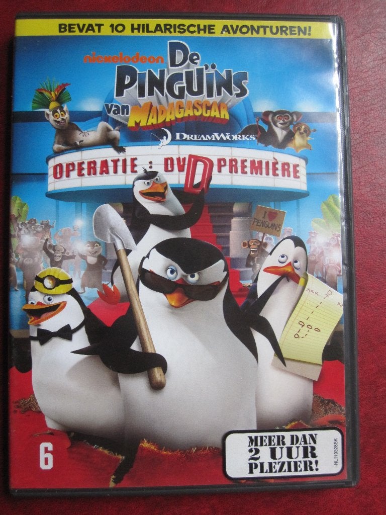 De pinguïns van Madagascar: Operatie - DVD première (2008), Tekenfilm, Amerikaans, Ophalen of Verzenden, Zo goed als nieuw