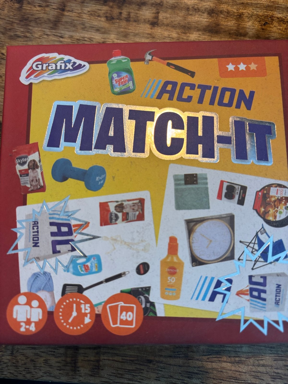 Grafix Action Match-It Bordspel - Nieuw in Verpakking, Ophalen of Verzenden, Nieuw