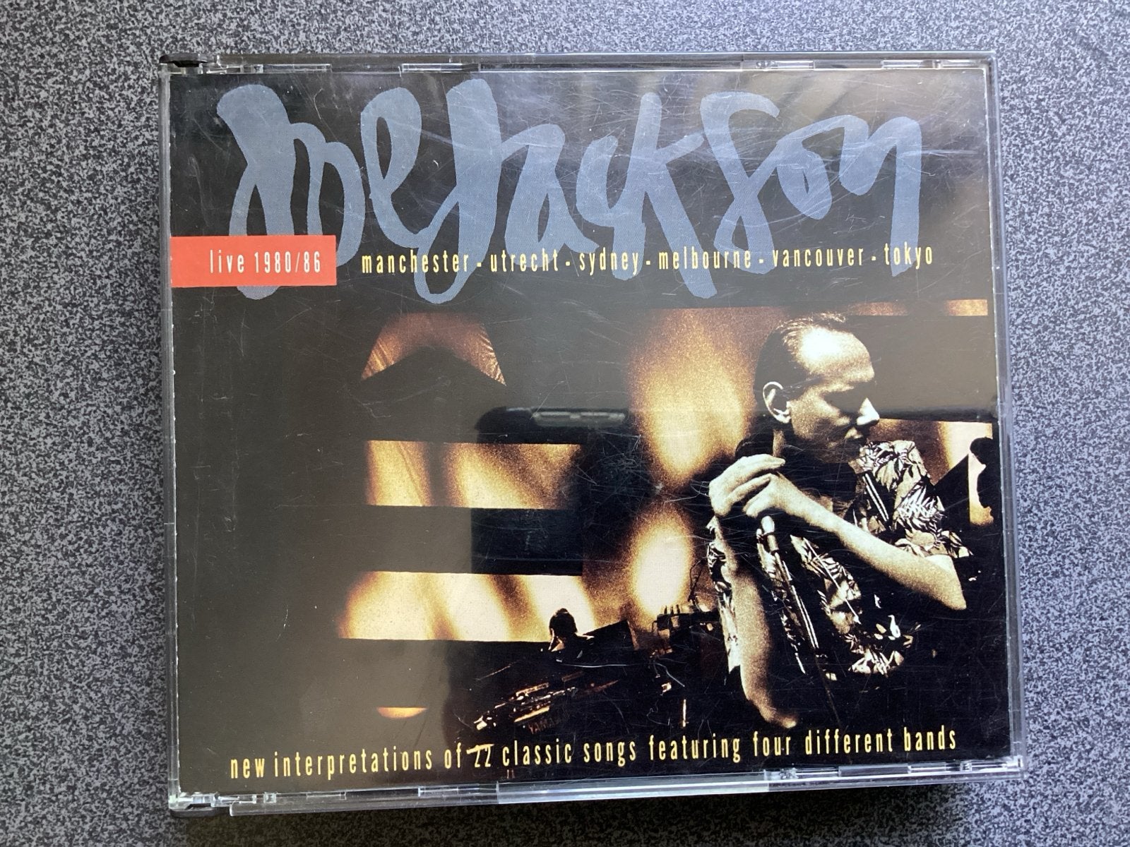 Joe Jackson - Live 1980/86 (2CD), Cd's en Dvd's, Ophalen of Verzenden, Zo goed als nieuw, Live-album, Inclusief boekje