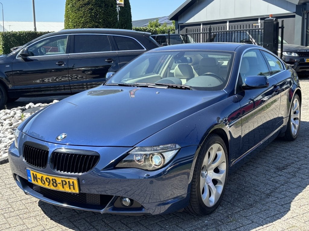 BMW 6 Serie 645ci V8 Coupe Automaat 2005 645i (bj 2005), Auto's, Automaat, Gebruikt, 8 cilinders, 1595 kg