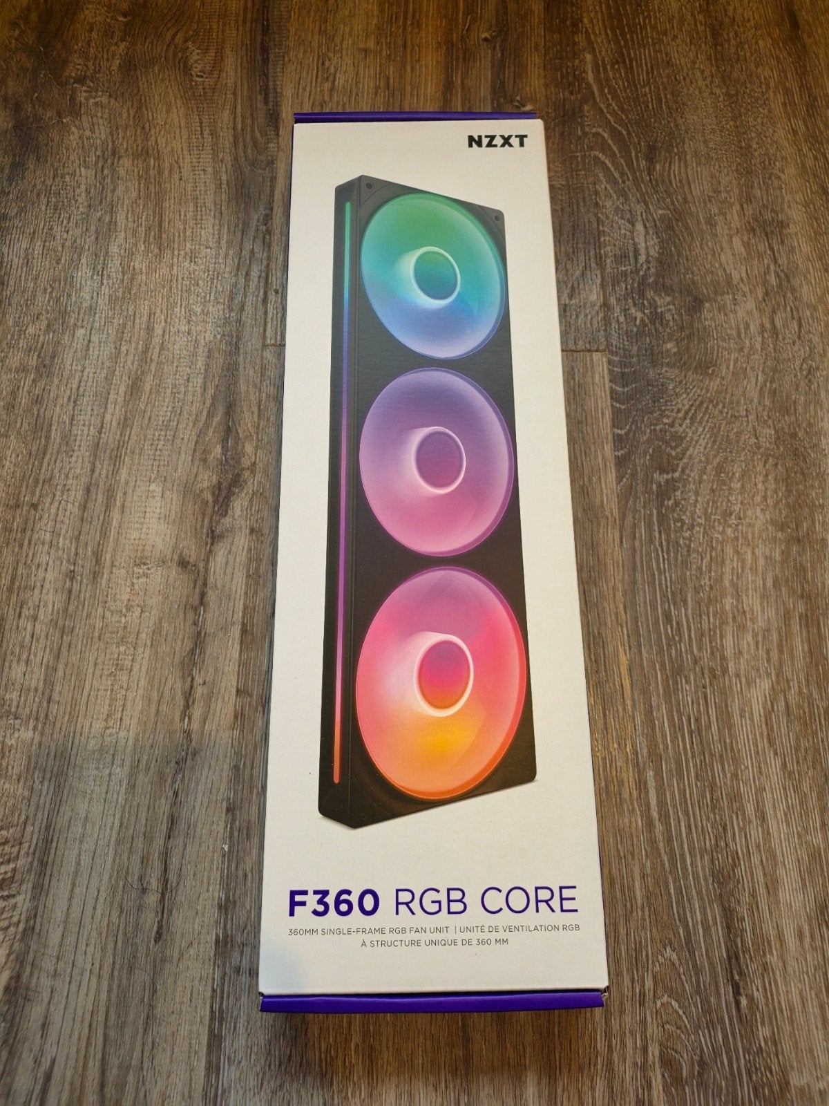 NZXT F360 RGB Core 360mm Single-Frame RGB Fan Unit, Ophalen of Verzenden, Nieuw, Luchtkoeling