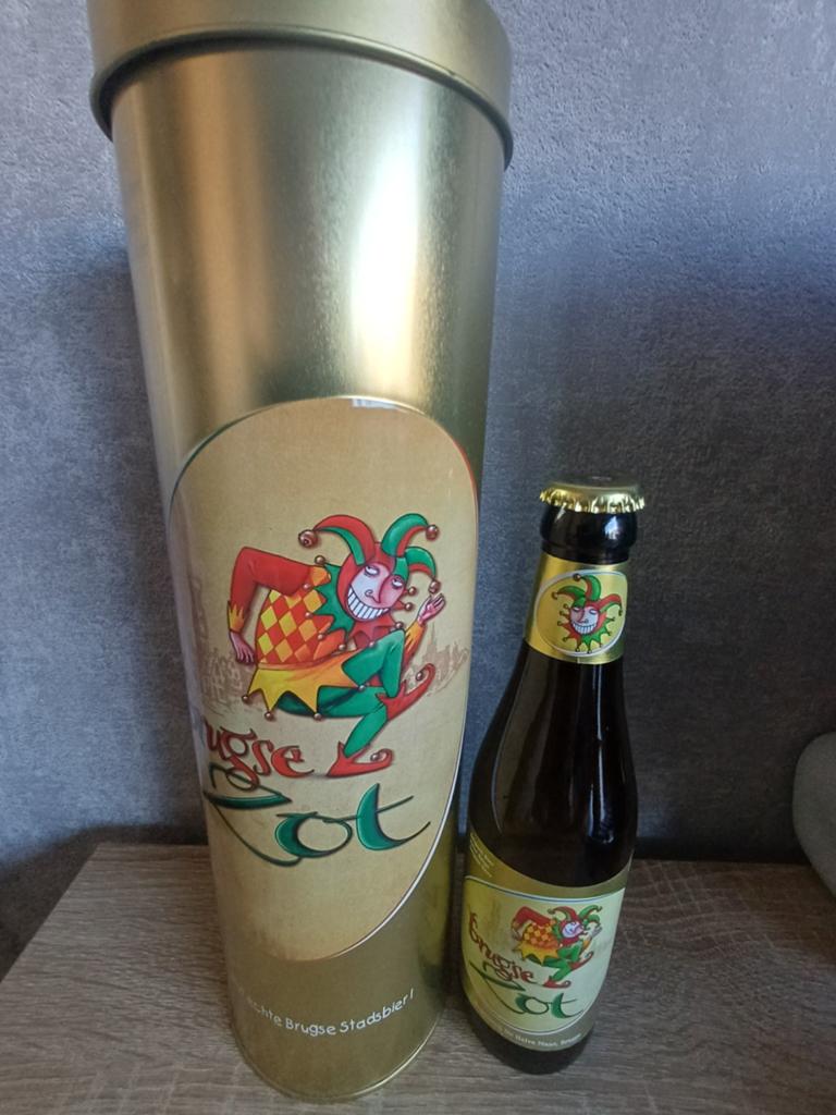 Brugse Zot bierflesje in geschenkverpakking, Verzamelen, Ophalen of Verzenden, Flesje(s), Overige merken