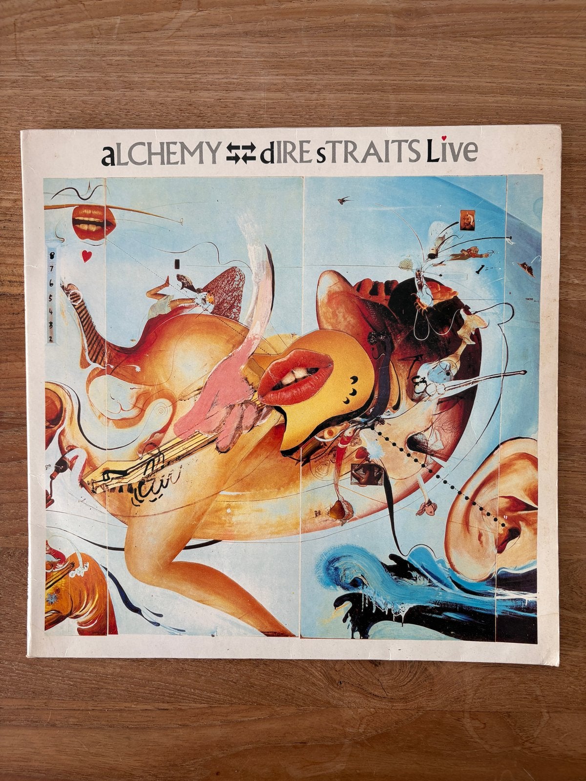 Dire Straits - Alchemy - Live Dubbel-LP alleen kant 1&2 (!), Cd's en Dvd's, Rock, Gebruikt, Ophalen of Verzenden, 12 inch