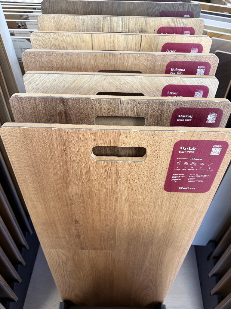 VIVAFLOORS PVC VLOEREN | VISGRAAT | KLIK & PLAK | DEALS, Ophalen of Verzenden, Nieuw, 75 m² of meer, Parket
