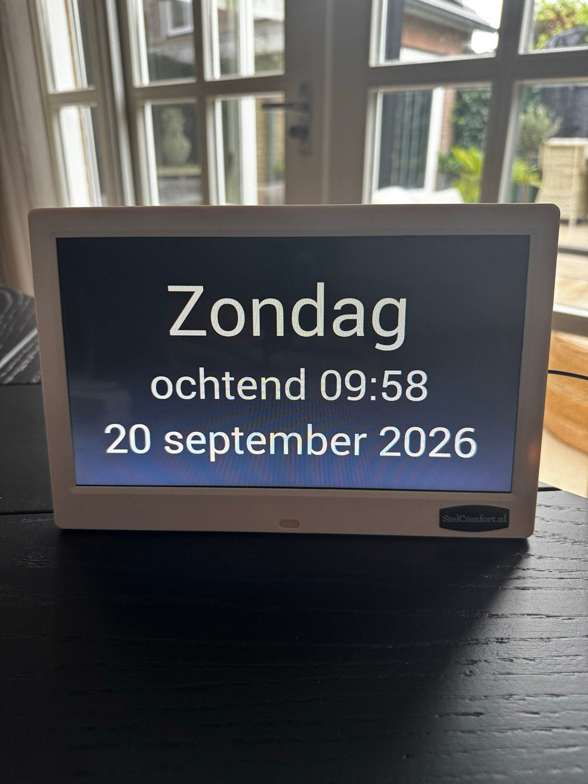ComfortClocks Digitale Dagklok - Dementie, Overige merken, Klokfunctie, Ophalen of Verzenden, Zo goed als nieuw