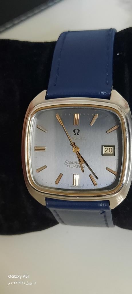 Omega Seamaster Quartz horloge, Sieraden, Tassen en Uiterlijk, Horloges | Heren, Ophalen of Verzenden